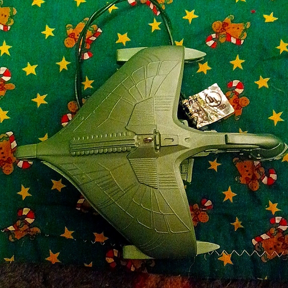 1995 Hallmark Romulan Warbird Light Up Ornament from Star Trek the Next Generati - Picture 5 of 6